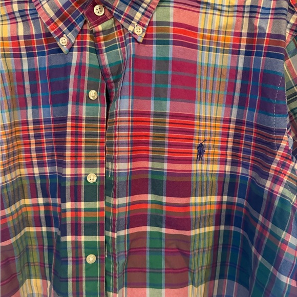Ralph Lauren Other - Ralph Lauren Multicolor Plaid Button-Down Shirt in Pink, Blue, Green